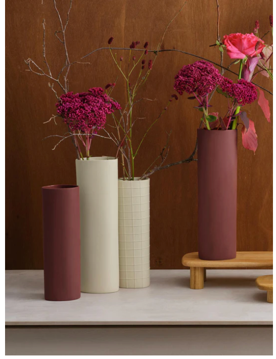  GB - Bình Hoa Trụ Vân Sọc (9x25cm) 