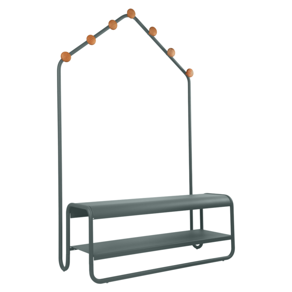  FUNAMBULE Ghế Băng Sảnh Tích Hợp Móc Treo 