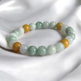  Vòng đá cẩm thạch đa bảo loại A 