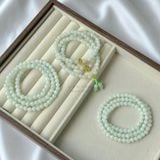  Chuỗi cẩm thạch xanh táo nhạt loại A 