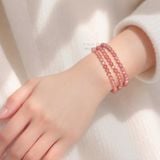  Chuỗi đá đào hoa - Rhodochrosite 