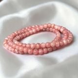  Chuỗi đá đào hoa - Rhodochrosite 