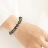  Vòng đá thạch anh tóc xanh 