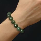  Vòng tay ngọc bích Hòa Điền (Size nam) 