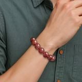  Vòng đá thạch anh tóc nâu đỏ 