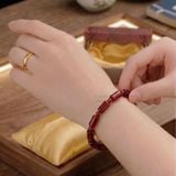  Vòng lu thống đá Garnet - Ngọc Hồng Lựu 