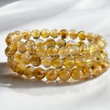  Vòng đá thạch anh tóc vàng - Hàng đẹp 