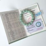  Vòng đá cẩm thạch xanh đậu loại A (Size nam) 