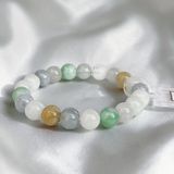  Vòng đá cẩm thạch đa bảo loại A (đẹp) 