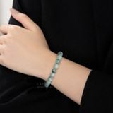  Vòng đá cẩm thạch hoa bay loại A (Size nữ) 