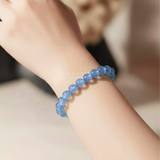  Vòng đá aquamarine (màu đậm) 