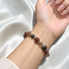 Vòng thạch anh tóc tam tài mix bạc 925 