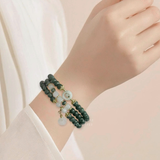  Chuỗi lam ngọc loại A mix Charm 