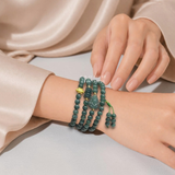  Chuỗi lam ngọc loại A mix Charm 