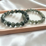  Vòng đá thạch anh tóc xanh 