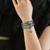  Chuỗi lam ngọc loại A mix Charm 