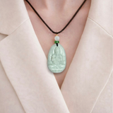  Dây đeo cổ mặt Phật Bản Mệnh - Cẩm Thạch Jade 