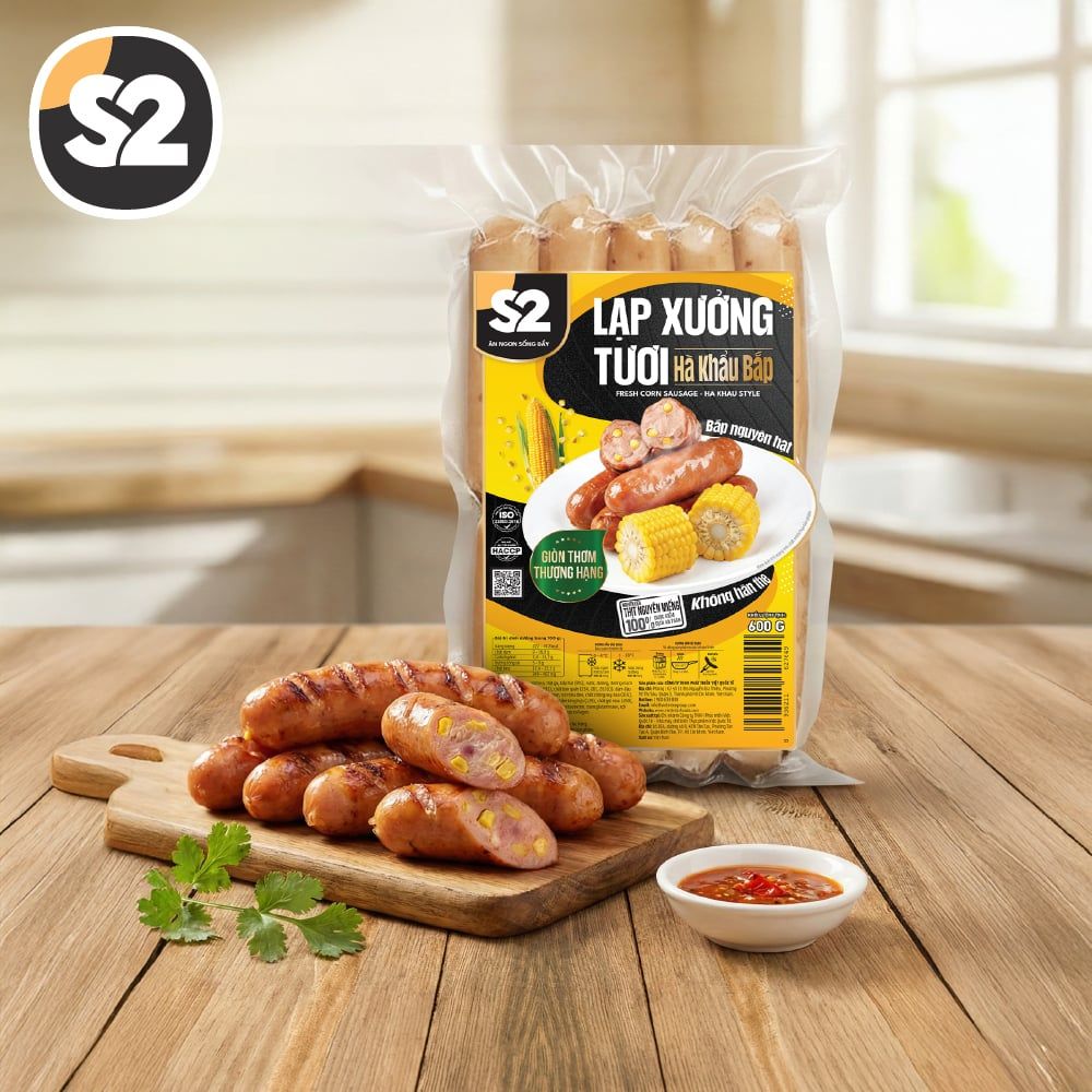  S2 LẠP XƯỞNG TƯƠI HÀ KHẨU BẮP 600G 