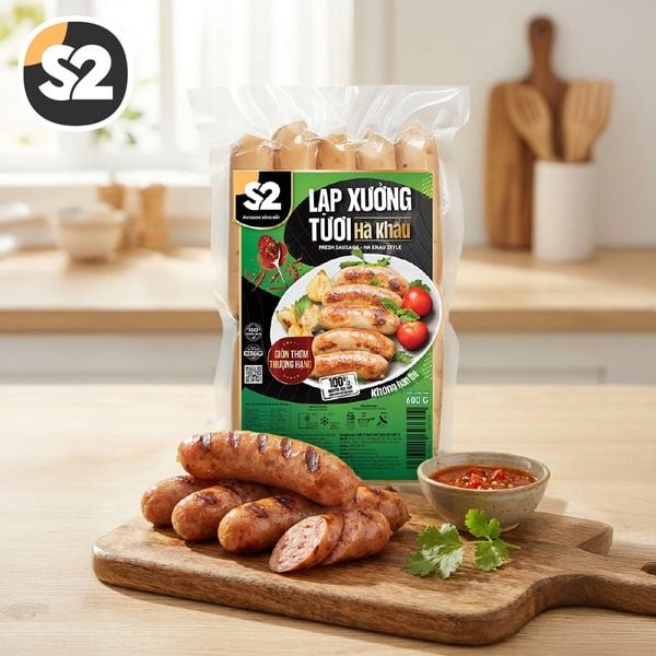 S2 LẠP XƯỞNG TƯƠI HÀ KHẨU 600g 