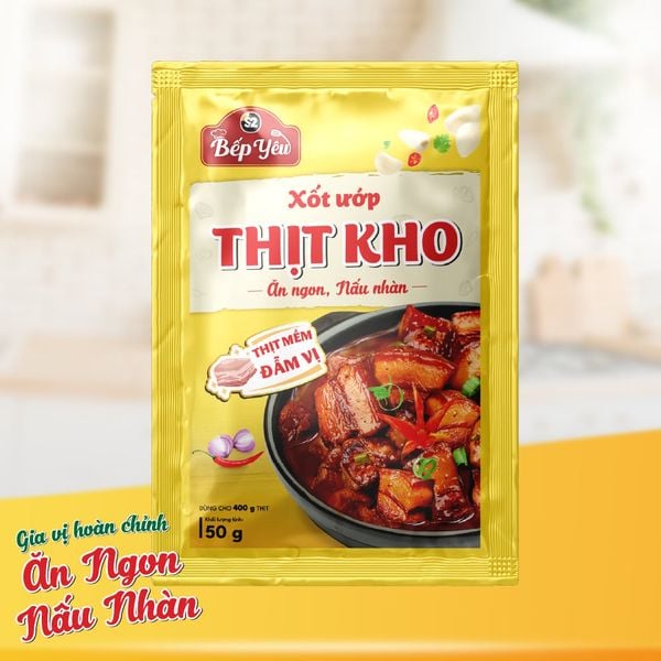  Xốt Ướp Thịt Kho Bếp Yêu 