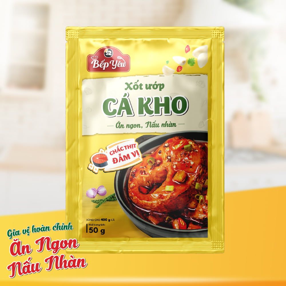  Xốt Uớp Cá Kho Bếp Yêu 