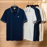 Áo polo thiết kế (Tím than tối, 39) 