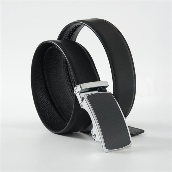  Dây lưng mặt lăn (Đen) 