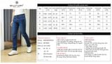  QUẦN JEANS BASIC - XANH DƯƠNG ĐẬM 8QBDB004XDM01 