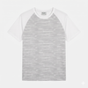  ÁO T-SHIRT THỂ THAO RAGLAN BILUXURY - MÀU TRẮNG 1APKT613TRK01 