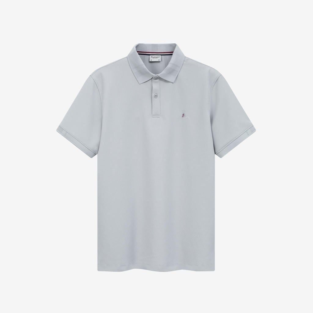 ÁO POLO BASIC, CO GIÃN - XÁM GHI 1APCB611GHS