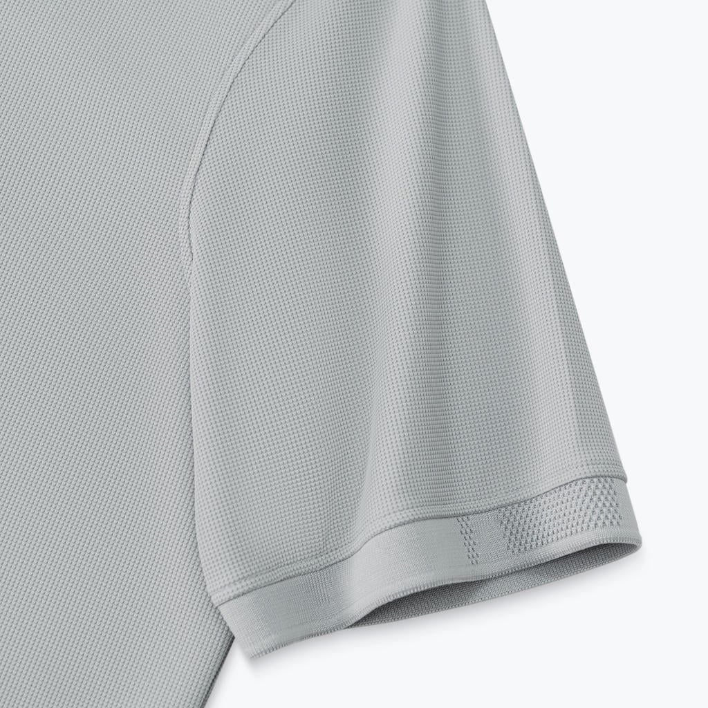 ÁO POLO BASIC, CO GIÃN - XÁM GHI 1APCB611GHS