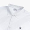  ÁO POLO HỌA TIẾT - TRẮNG 