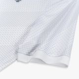  ÁO POLO HỌA TIẾT - TRẮNG 