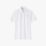  ÁO POLO HỌA TIẾT CAO CẤP - TRẮNG 