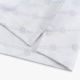  ÁO POLO HỌA TIẾT CAO CẤP - TRẮNG 