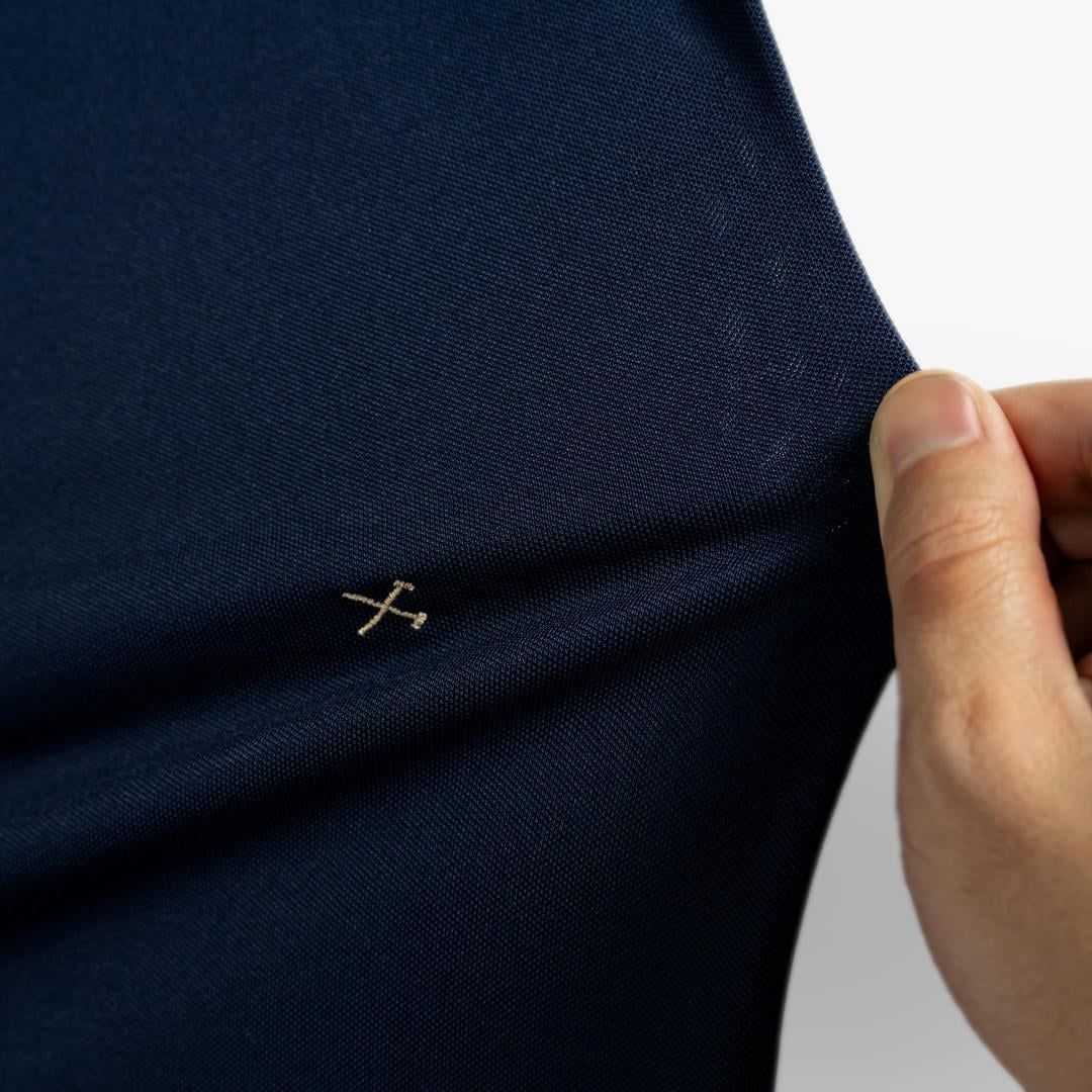 ÁO POLO THIẾT KẾ - TÍM THAN TỐI 1APCT628TTT