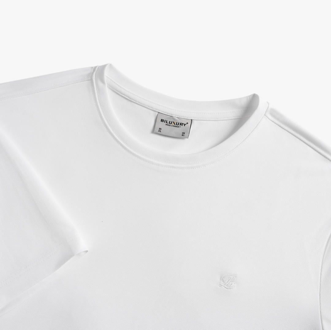 ÁO T-SHIRT BASIC - TRẮNG 1APKB621TRK