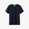  ÁO T-SHIRT BASIC - TÍM THAN TỐI 1APKB621TTT 