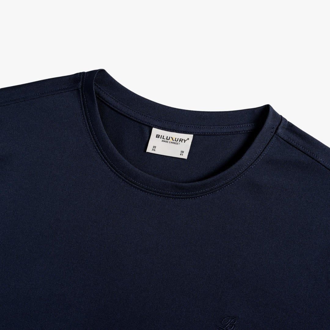 ÁO T-SHIRT BASIC - TÍM THAN TỐI 1APKB621TTT