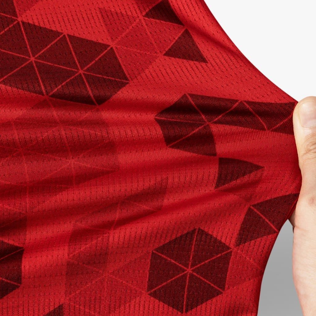 ÁO T-SHIRT THIẾT KẾ HOẠT TIẾT - ĐỎ 1APKT615DOD