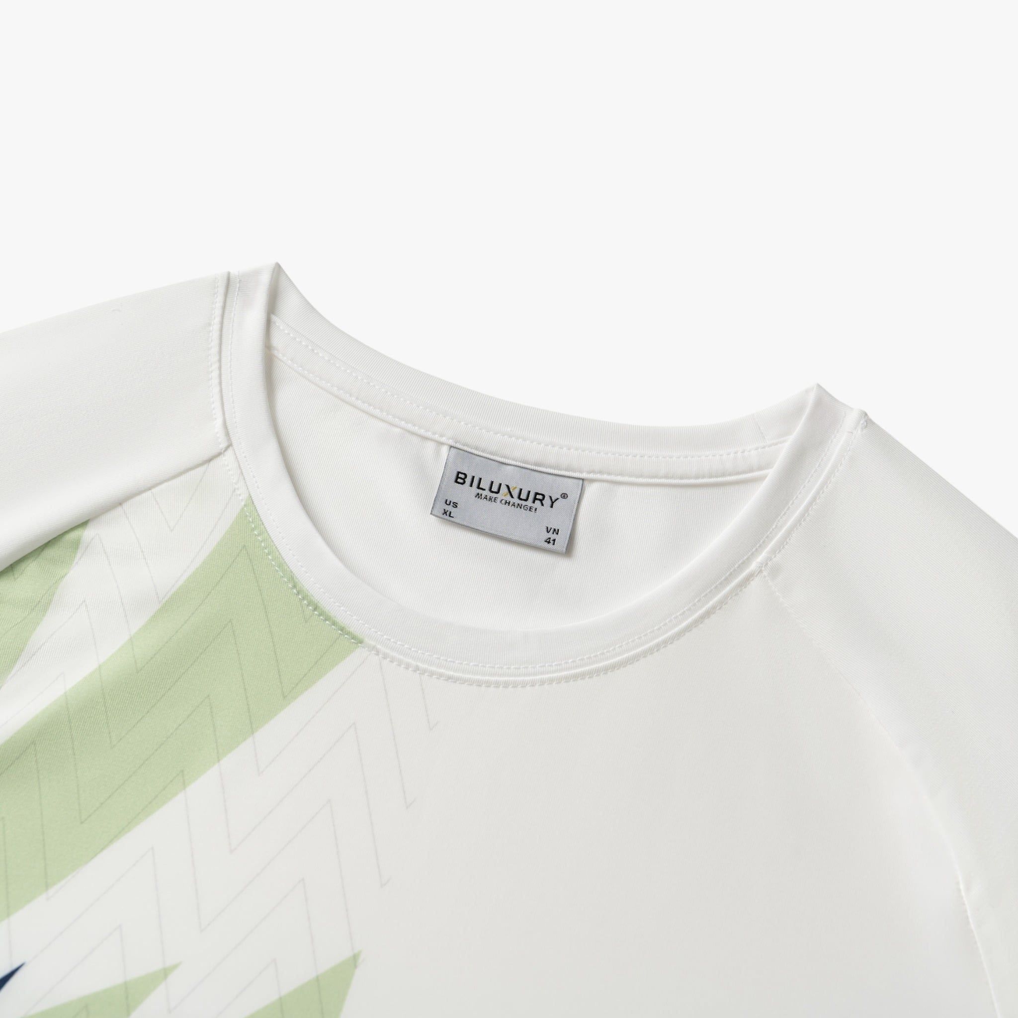 ÁO T-SHIRT THIẾT KẾ THỂ THAO CAO CẤP - MÀU TRẮNG 1APKT616TRK