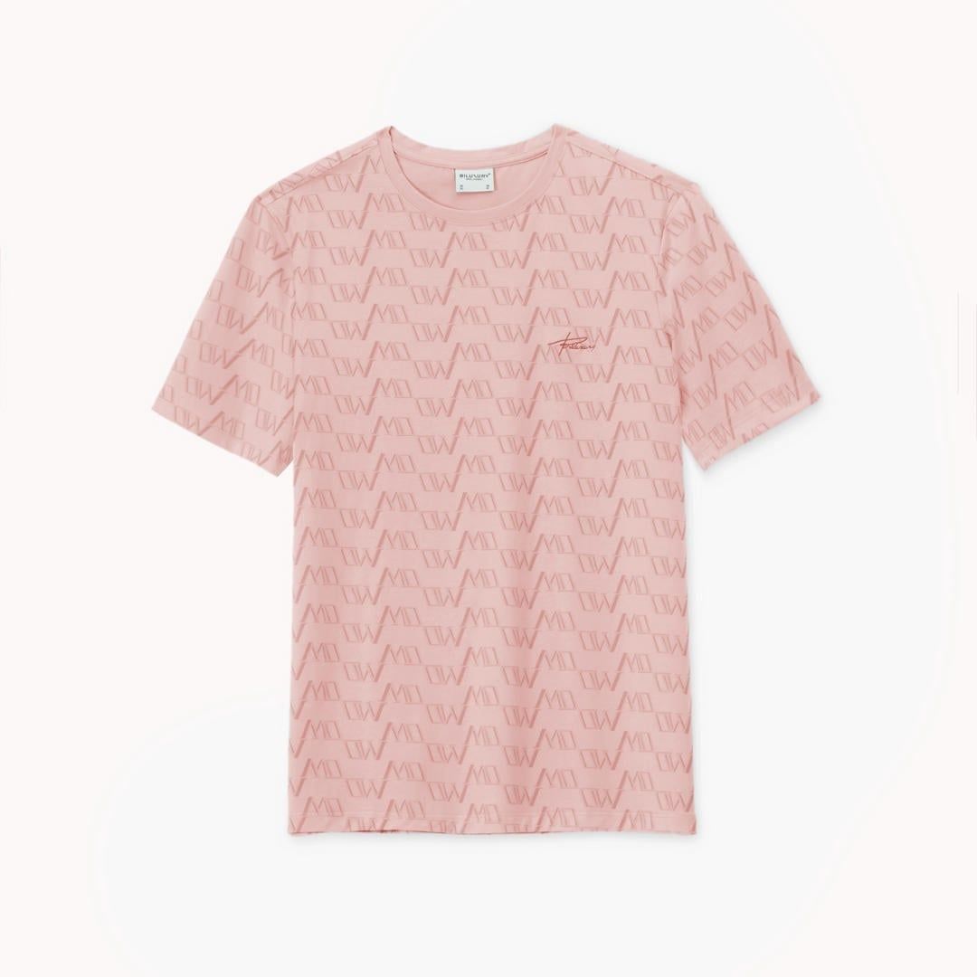 ÁO T-SHIRT THIẾT KẾ HỌA TIẾT - HỒNG 1APKT619HOG