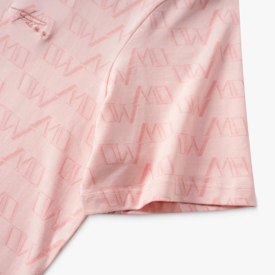 ÁO T-SHIRT THIẾT KẾ HỌA TIẾT - HỒNG 1APKT619HOG