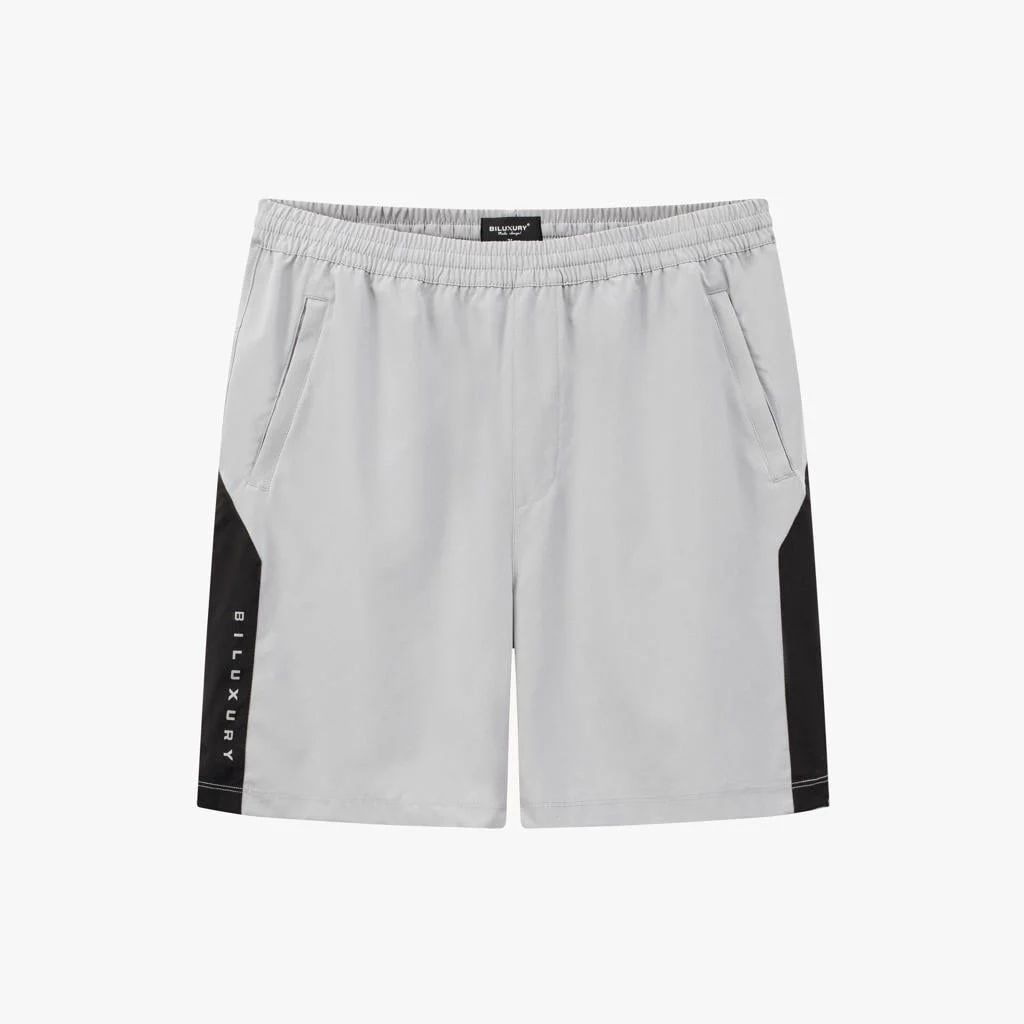 QUẦN SHORT GIÓ THIẾT KẾ CAO CẤP - GHI SÁNG 1QDGT601GHS