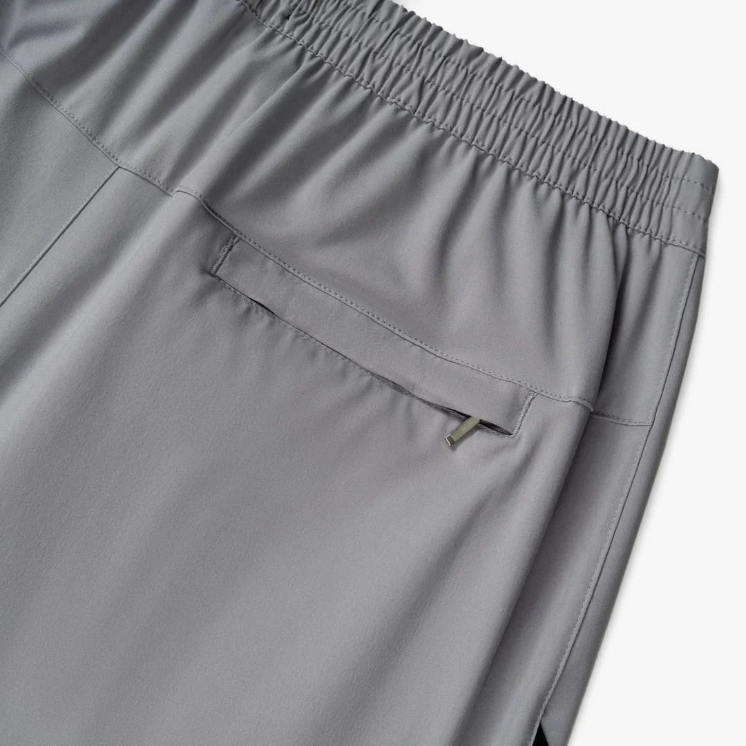 QUẦN SHORT GIÓ THIẾT KẾ CAO CẤP - GHI SÁNG 1QDGT601GHS