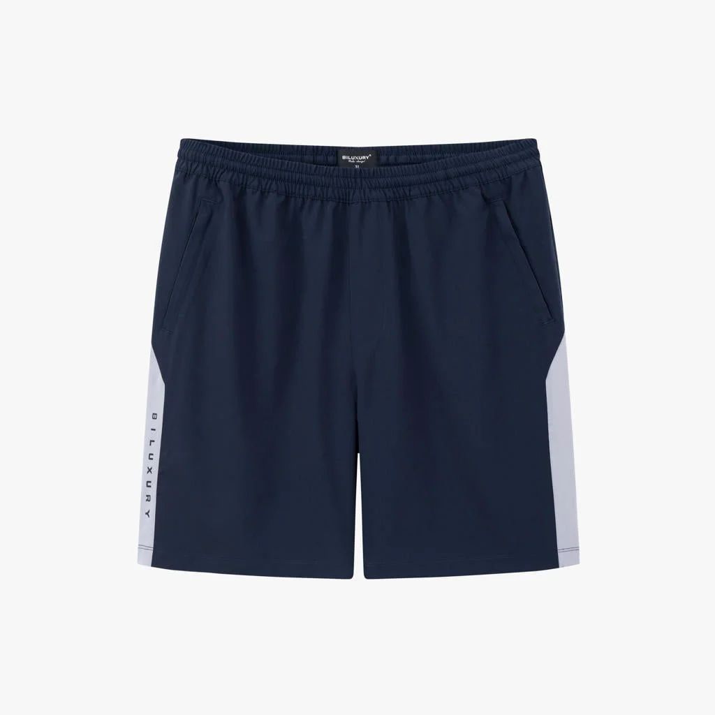 QUẦN SHORT GIÓ THỂ THAO - TÍM THAN TỐI 1QDGT601TTT