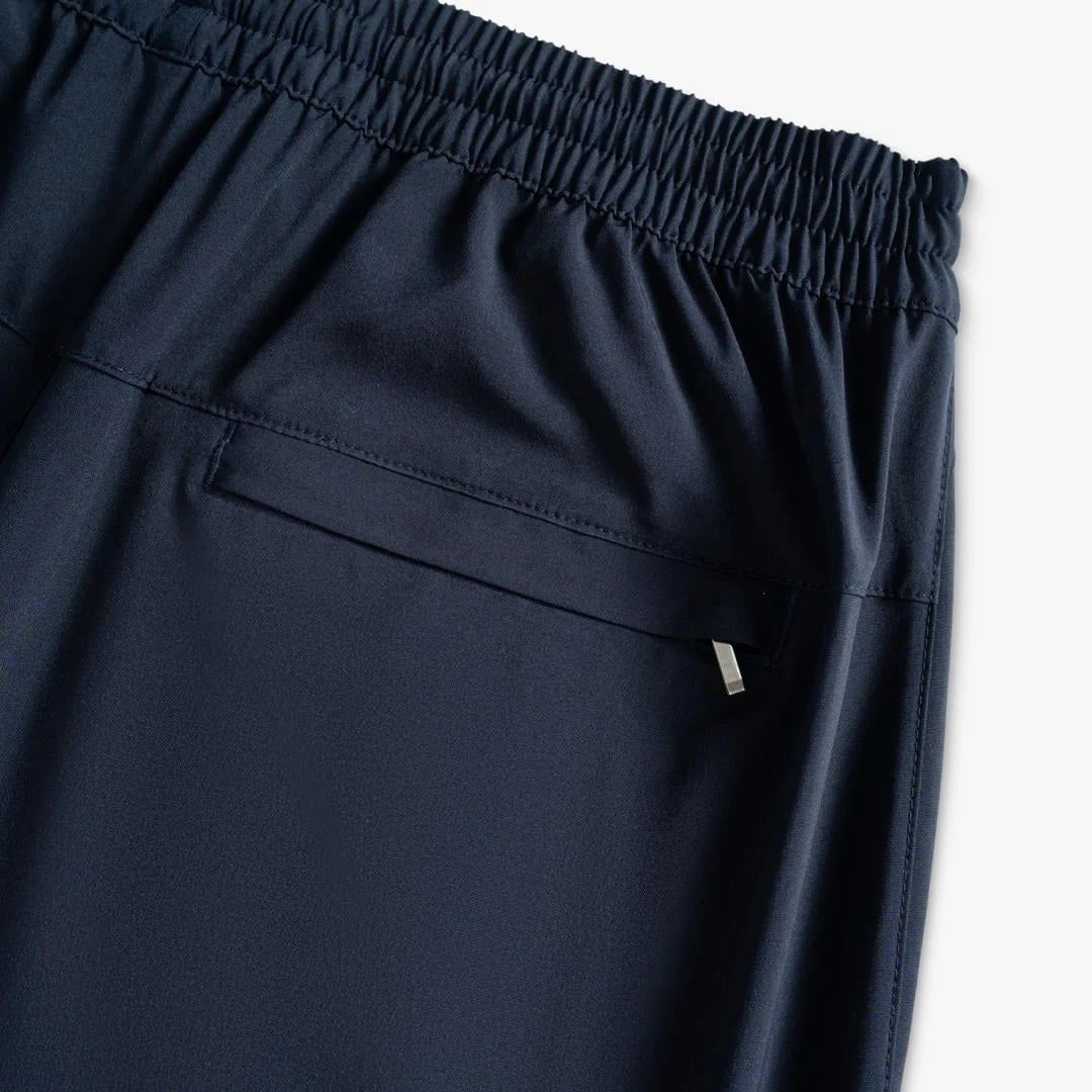 QUẦN SHORT GIÓ THỂ THAO - TÍM THAN TỐI 1QDGT601TTT