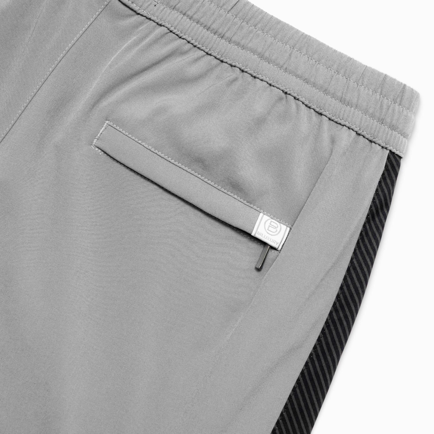 QUẦN ĐÙI GIÓ THIẾT KẾ THỂ THAO, CAO CẤP - MÀU XÁM GHI SÁNG 1QDGT602GHS