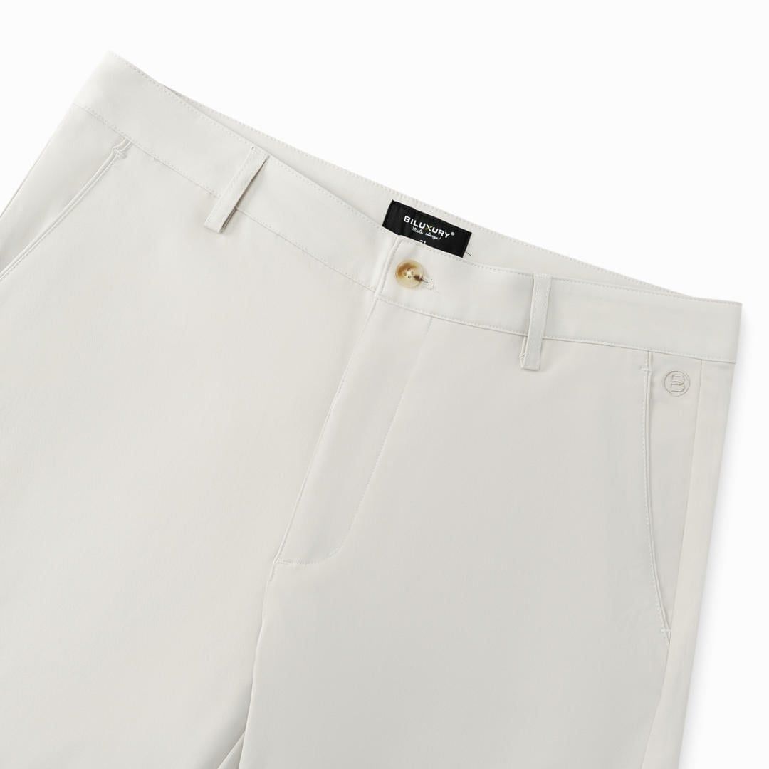 QUẦN NGỐ KAKI CAO CẤP - TRẮNG 1QNKT603TRK