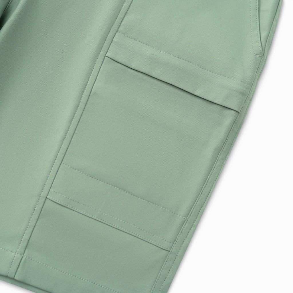 QUẦN SHORT KAKI - MÀU XANH RÊU 1QNKT603
